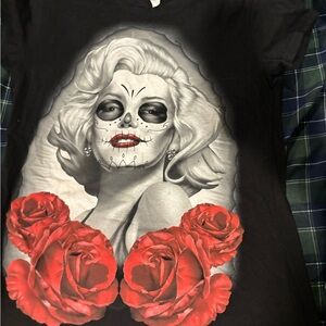 Tultex Black Fine Jersey T-Shirt